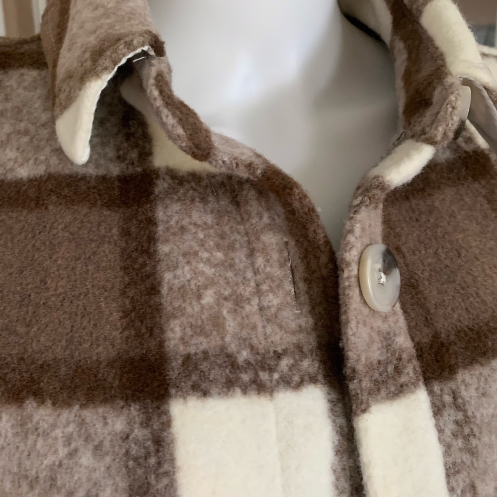 NWOT RD Style Conscious Oversized Plaid Shacket - Picture 2 of 6